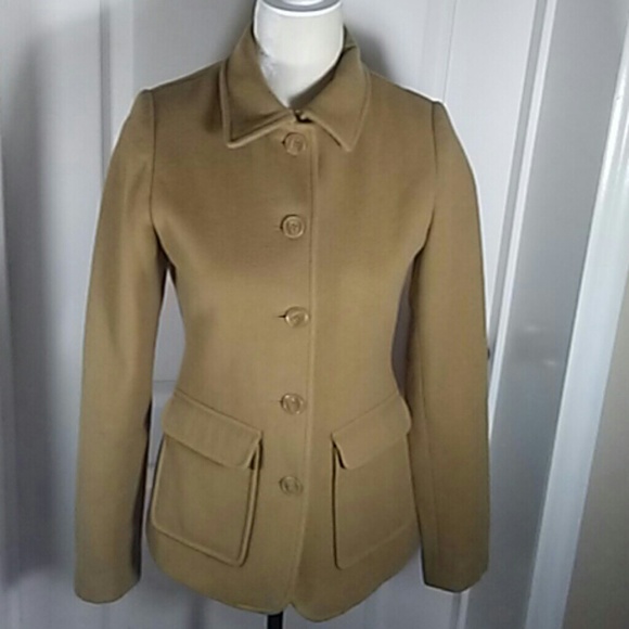 American Eagle Outfitters Jackets & Blazers - American Eagle Outfitters Beige Peacoat
